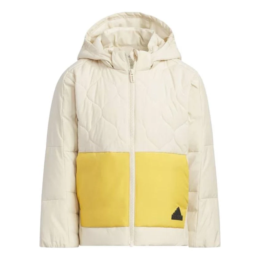 (PS) adidas Sportswear Urban Outdoor Down Jacket 'Beige Yellow' IQ1344