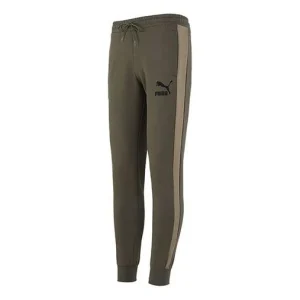 PUMA Iconic T7 Track Pants 'Olive Green' 531381-44