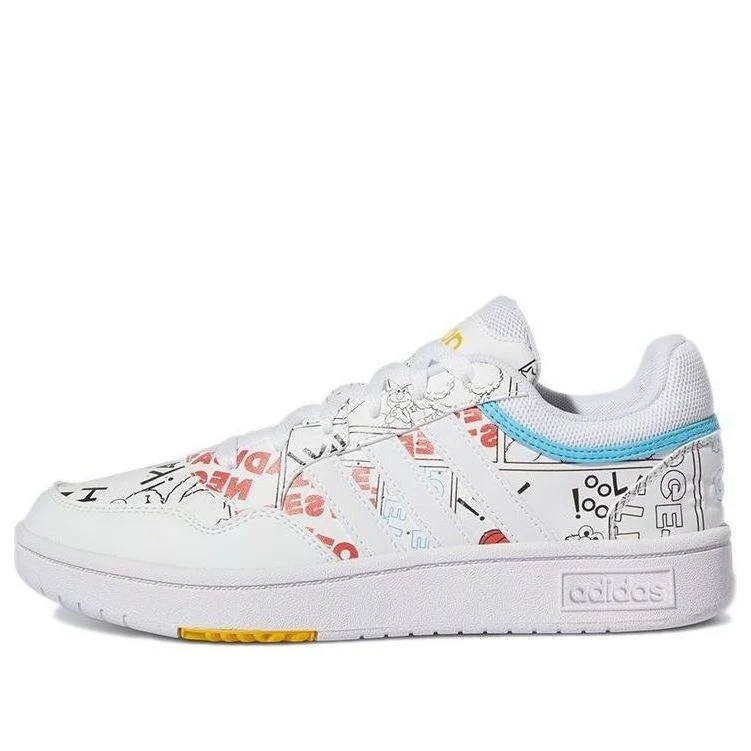 (WMNS) adidas Hoops 3.0 'White Black' GW6990
