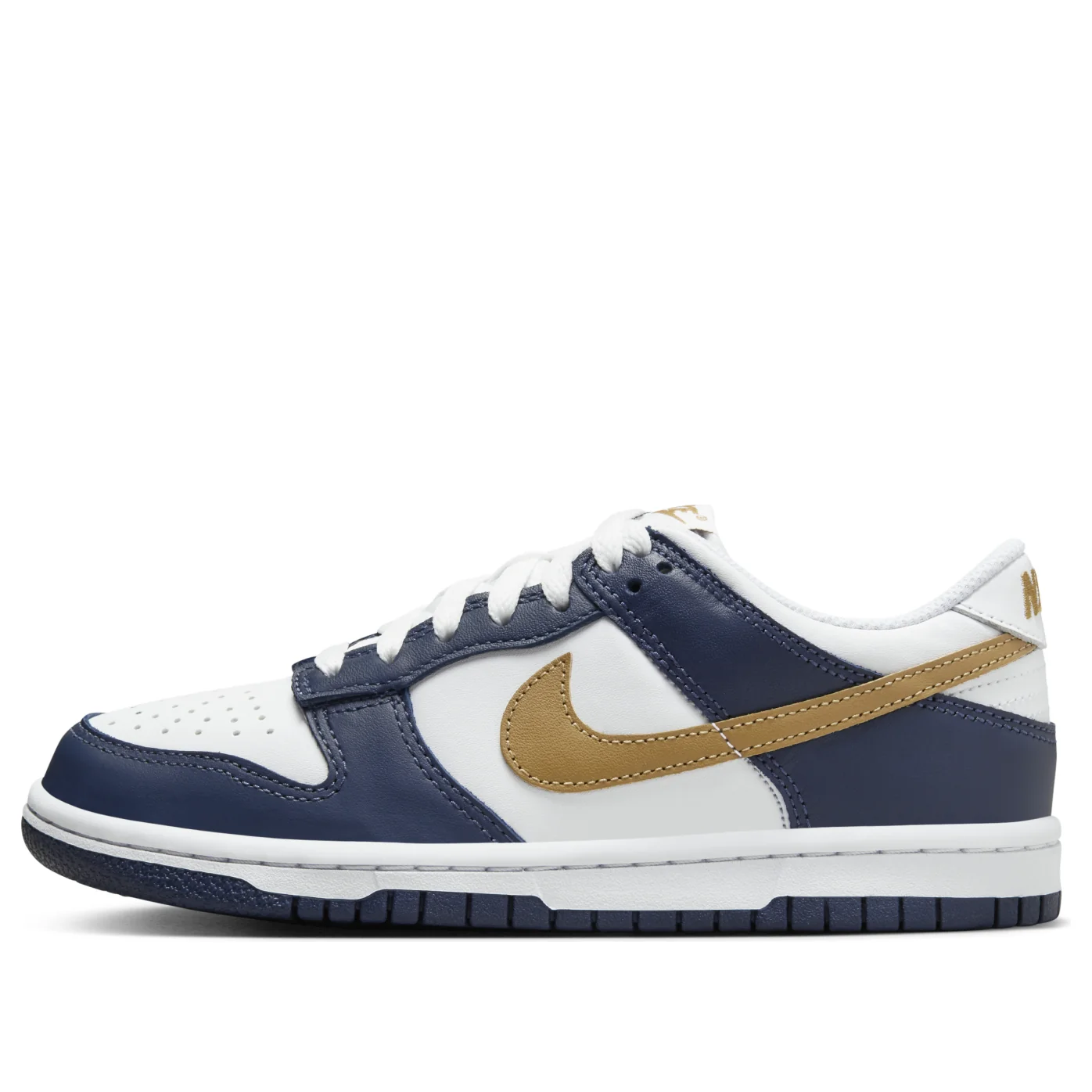 (GS) Nike Dunk Low 'Midnight Navy Wheat' FB9109-111