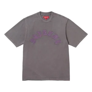 Supreme FW23 Week2 Old English T-shirt 'Grey' SUP-FW23-061