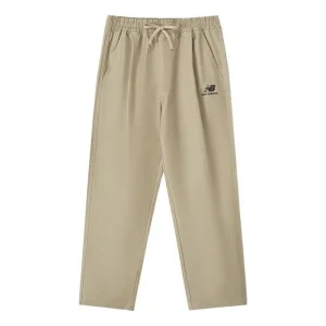 New Balance Essential Logo Pants Asia Sizing 'Khaki' AMP31315-BNN