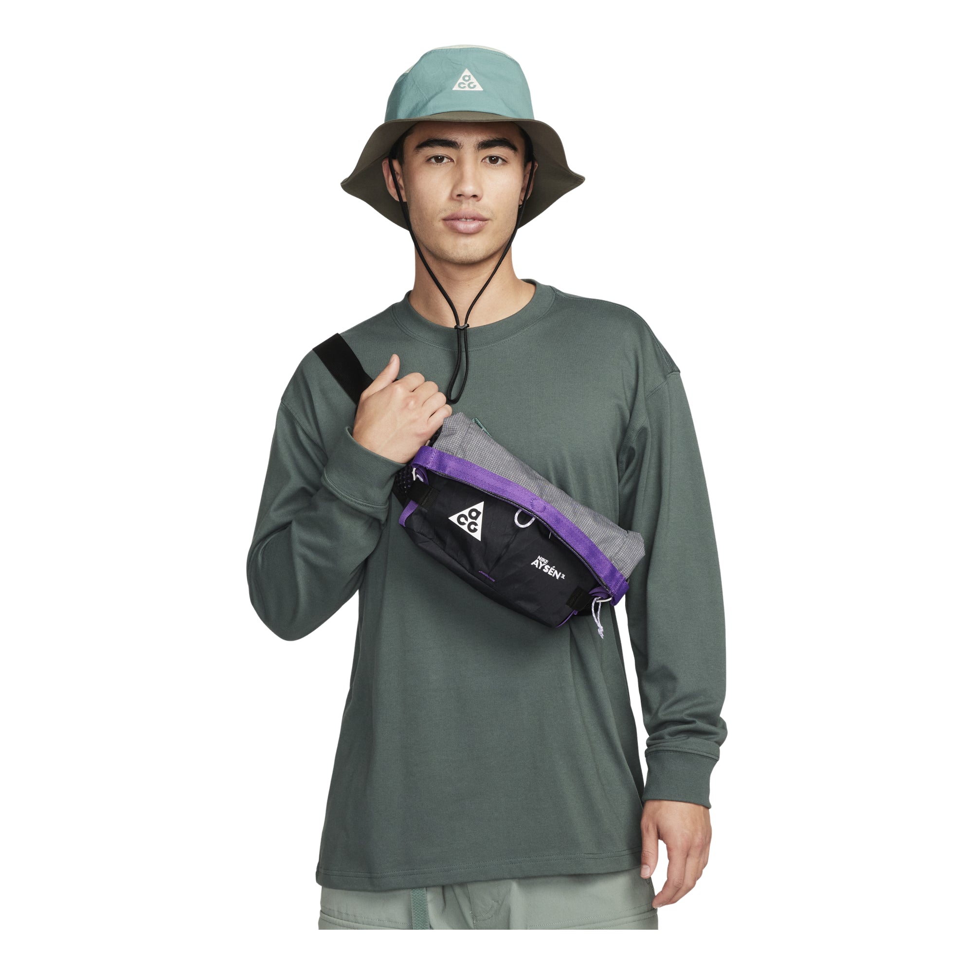 Nike ACG Aysen Fanny Pack 'Black Grey' DV4051-010