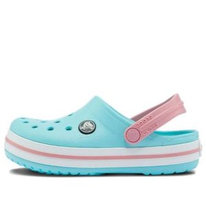 (TD) Crocs Crocband Clogs 'Blue Pink' 207005-4S3