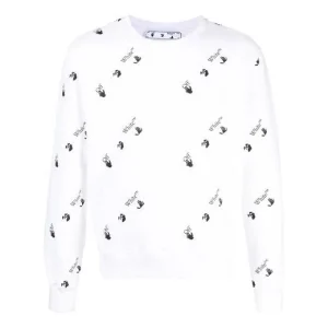 Men's Off-White SS21 Large Logo Printing White OMBA025R21FLE0090110
