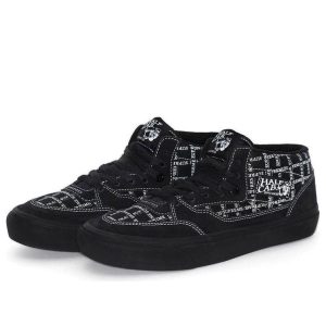 Vans Supreme x Half Cab Pro '92 'Logo Pattern - Black' VN0A3QPH2YW