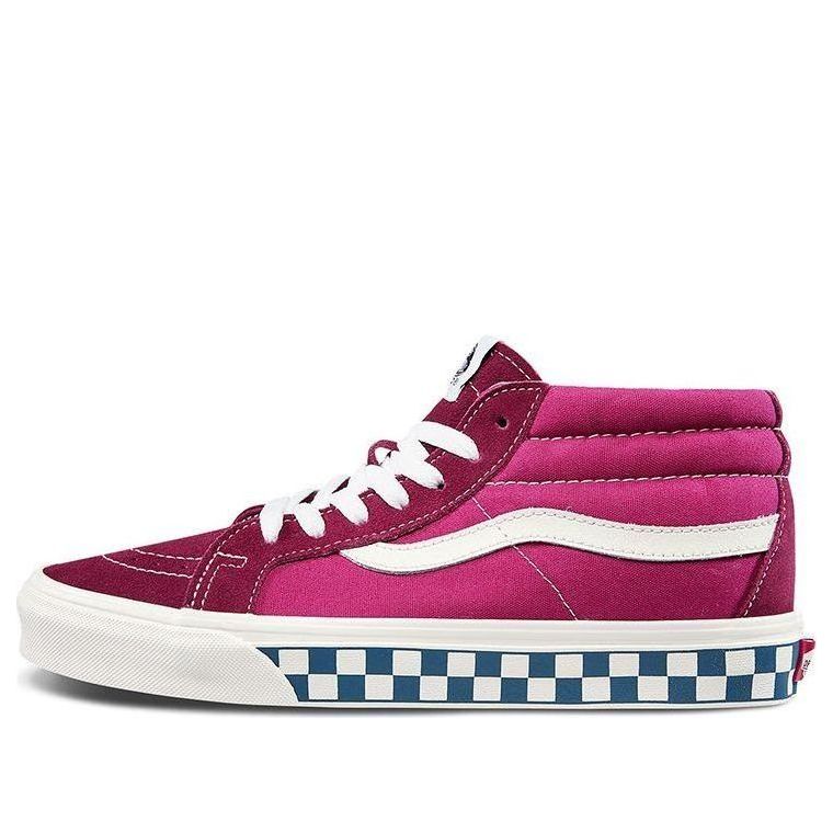 Vans Sk8-Mid Reissue 'Checker Sidewall - Rumba Red Jazzy' VN0A391FWQ5