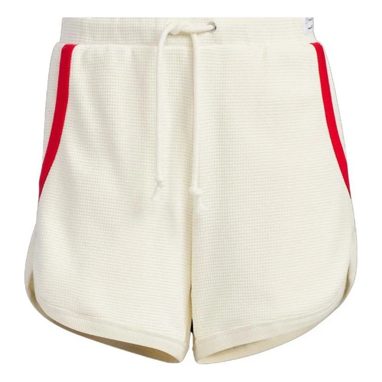 (WMNS) adidas originals x Notitle Shorts 'White Red' IN1072