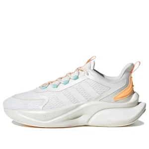 (WMNS) adidas Alphabounce 'White Yellow' IF6033