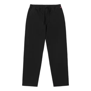Vans Range Baggy Tapered Elastic Waist Trousers 'Black' VN00000DBLK
