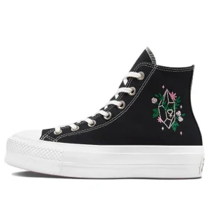 (WMNS) Converse Chuck Taylor All Star Lift 'Black White' A03739C