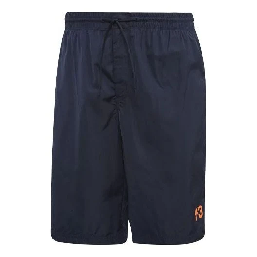 adidas Y-3 Small Logo Swim Shorts 'Navy' FN5716