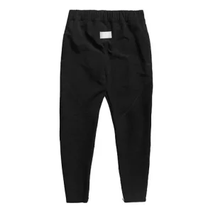 Nike x Fear of God Crossover Solid Color Slim Fit Sports Pants Black AR0640-010