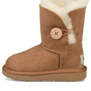 (PS) UGG Bailey Button II Snow Boots Brown 1017400T-CHE
