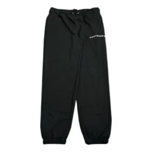 (WMNS) Converse Logo Sweatpants Asia Sizing 'Black' 10024730-A01
