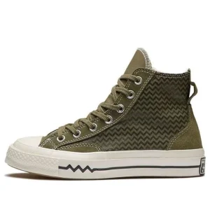 (WMNS) Converse VLTG Suede Overlay Chuck 1970s Utility Green 566135C