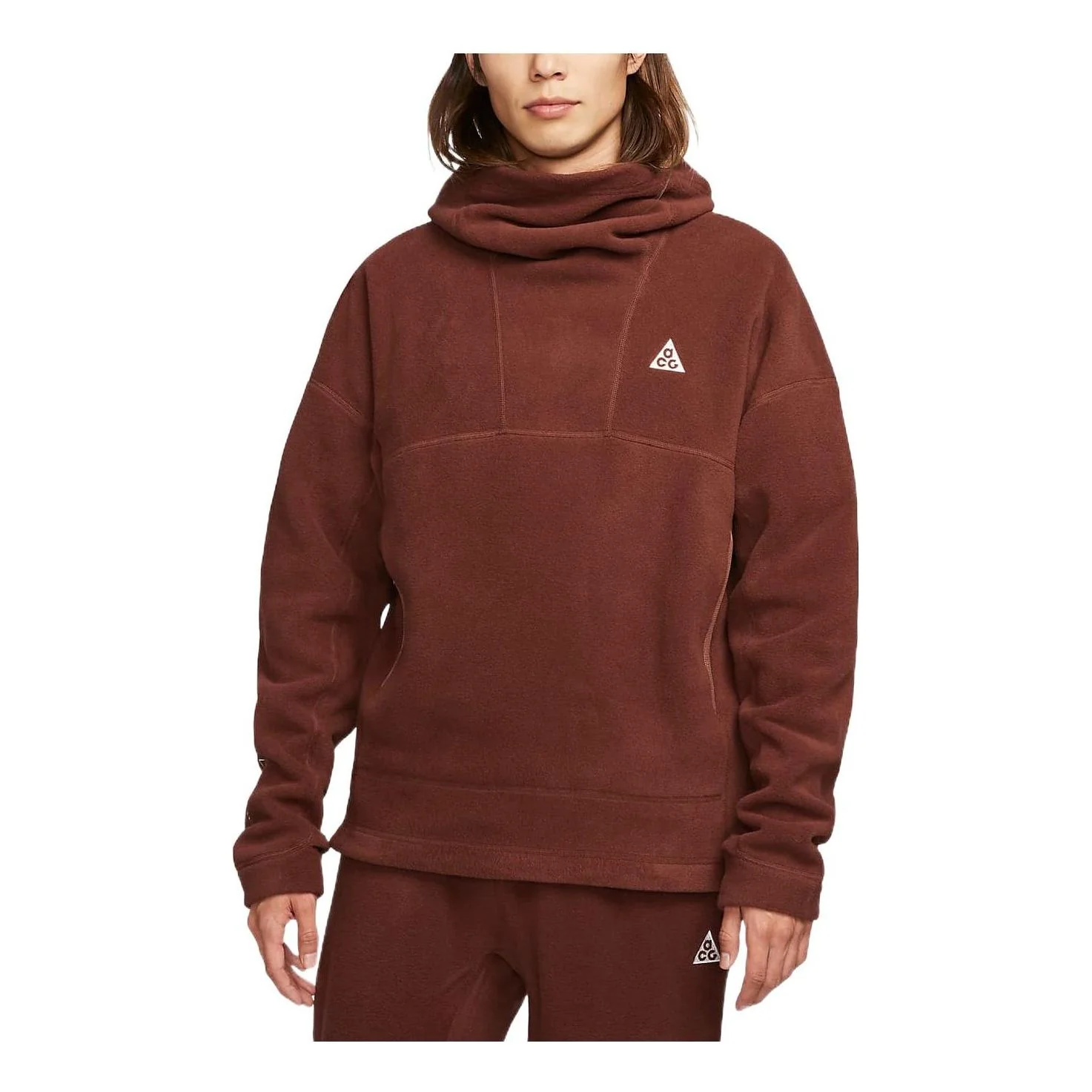 Nike x ACG fleece hooded jacket 'Brown' DQ5780-217