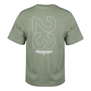 Air Jordan 23 Enginereed Short Sleeve Round Neck Tops Short Sleeve Green CN3104-353