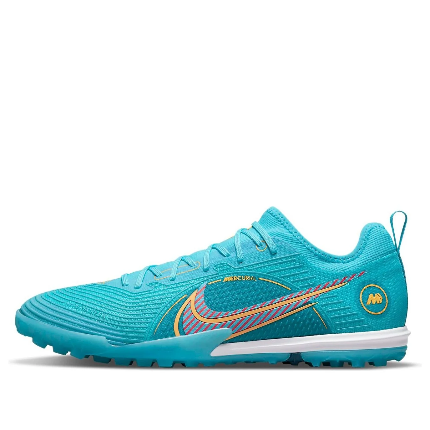 Nike Mercurial Vapor 14 Pro TF 'Chlorine Blue Laser Orange' DJ2851-484