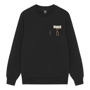 New Balance Sweatshirt Asia Sizing 'Black' AMT13388-BK