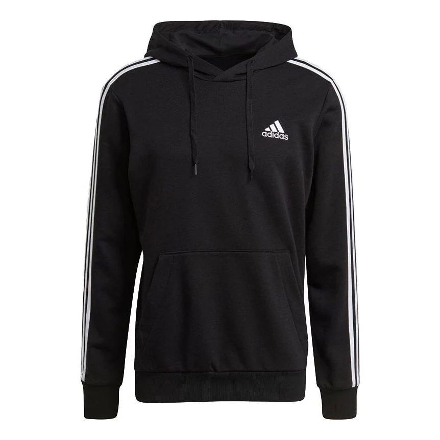 adidas Athleisure Casual Sports hooded Pullover Black GK9062