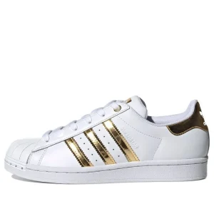 (WMNS) adidas Superstar Metal Toe 'White Gold Metallic' FV3330
