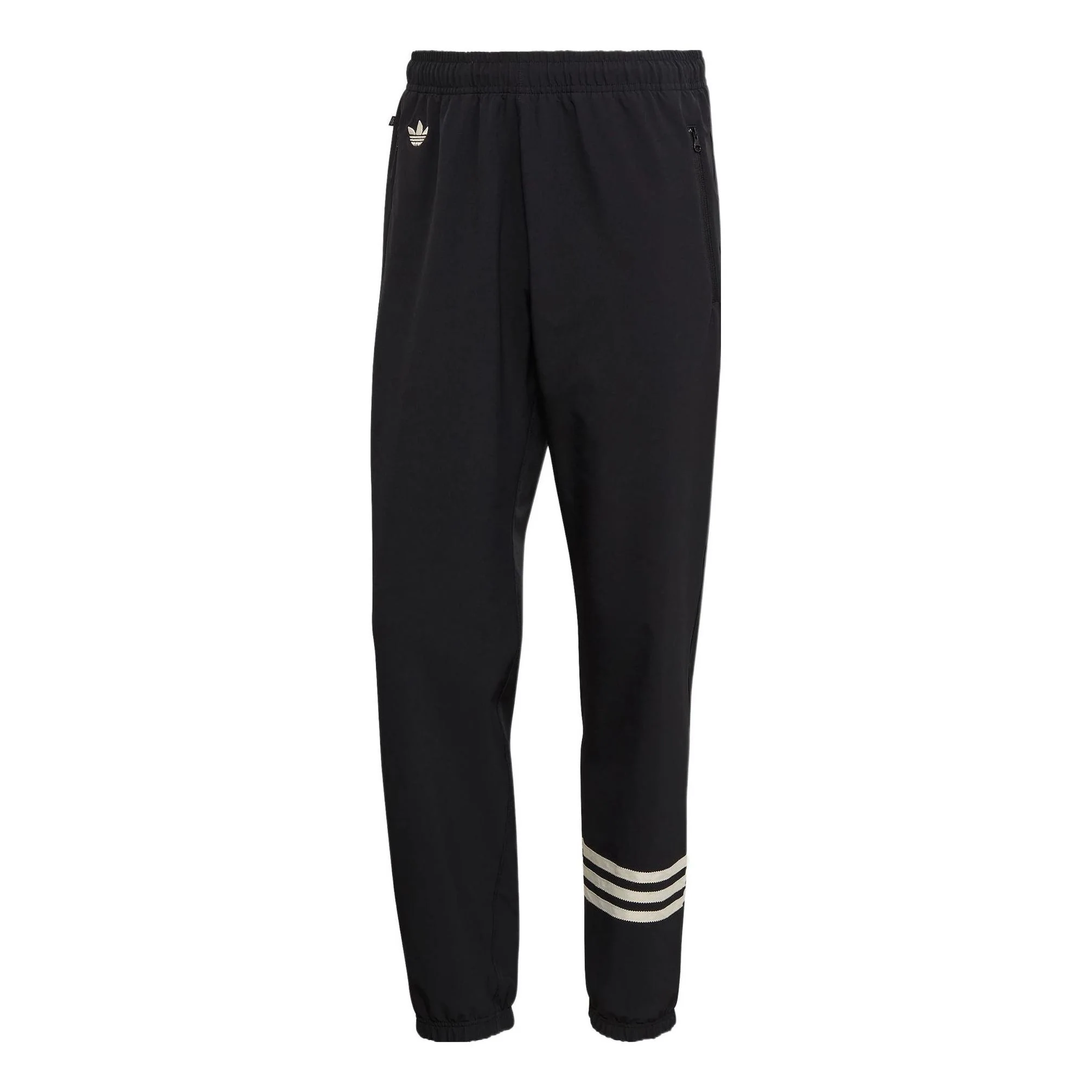 Men's adidas originals New C Tp Logo Embroidered Pants Classic Sports Pants/Trousers/Joggers Black HM1864