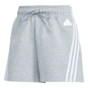 (WMNS) adidas Future Icons 3-Stripes Shorts Asia Sizing 'Grey' IC0521