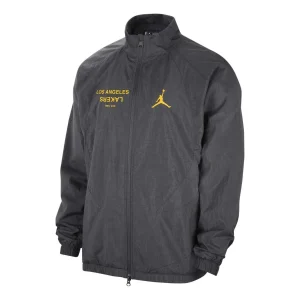 Air Jordan Los Angeles Lakers Courtside NBA Jam Jacket Asia Sizing 'Medium Ash Purple Smoke' FV8193-254