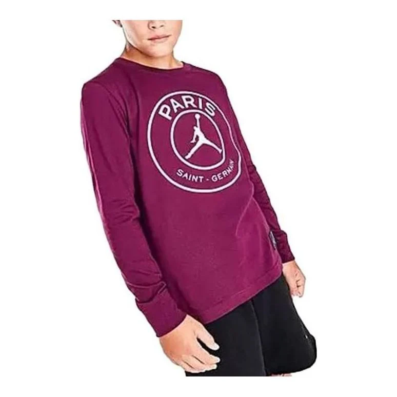 Air Jordan Long Sleeve T-shirt 'Burgundy' 95A136-P3D