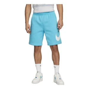 Nike Sportswear Club Graphic Logo Shorts 'Blue White' BV2721-416