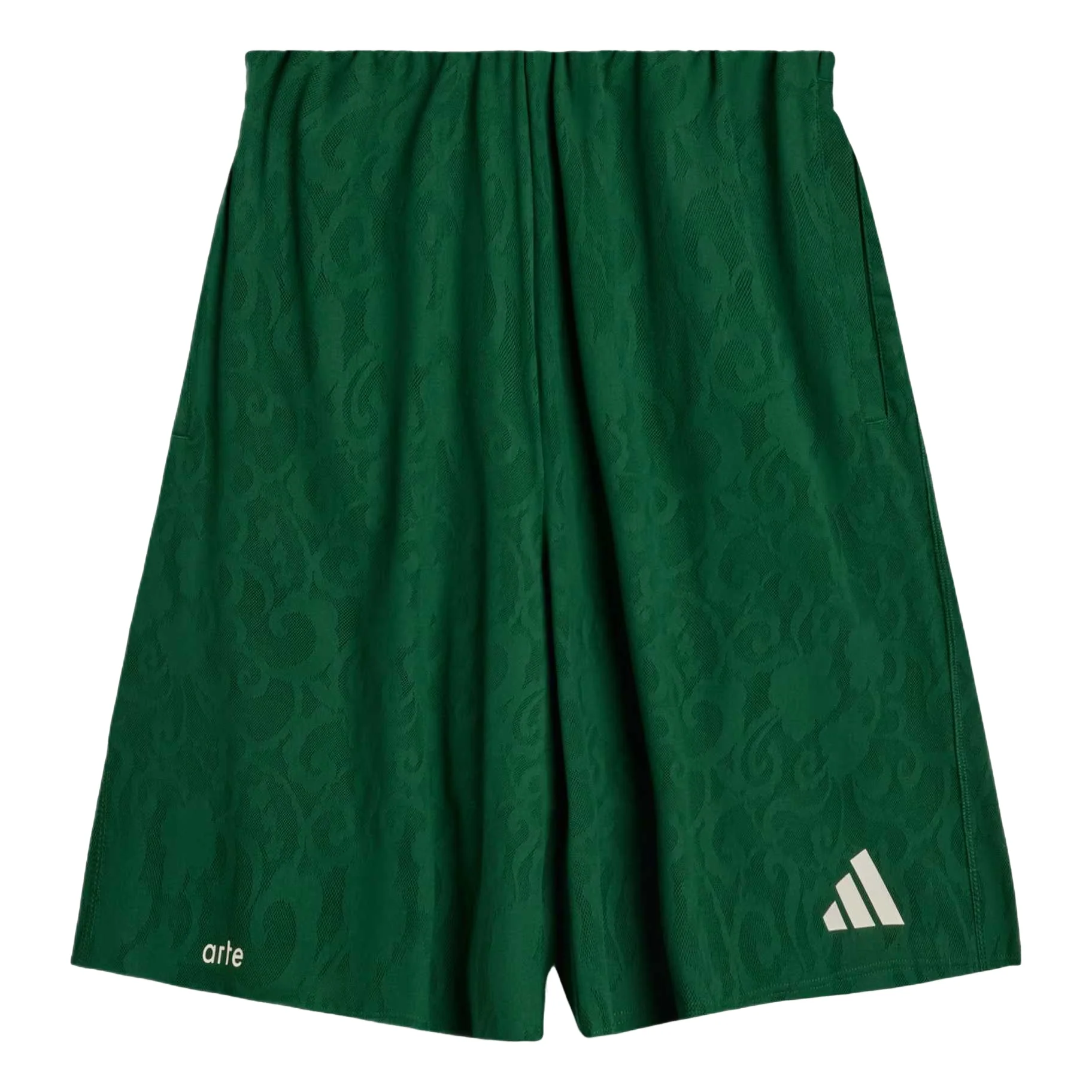 adidas x Arte Antwerp Engineered Race Shorts Asia Sizing 'Amazon Green Off White' KS5597