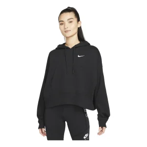 (WMNS) Nike Nsw Pullover Hoodie 'Black' DM6418-010