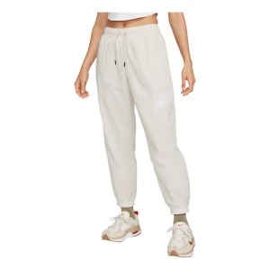(WMNS) Nike Sportswear Essential Mid-Rise Trousers 'White' DM6184-104