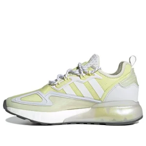 (WMNS) adidas ZX 2K Boost 'White Yellow Tint' GX2711