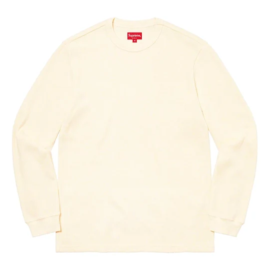 Supreme quipe Thermal Sweater 'White' SUP-FW21-350