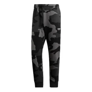 adidas originals R.Y.V. Camo Sweatpants Black ED7172