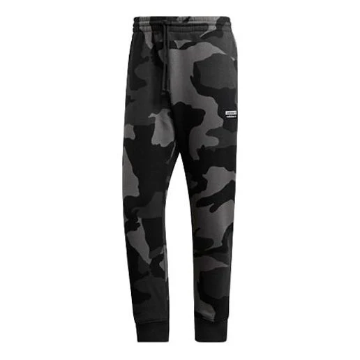adidas originals R.Y.V. Camo Sweatpants Black ED7172