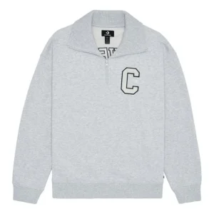 Converse Essentials Sweatshirt Asia Sizing 'Grey' 10026553-A03