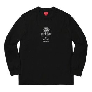 Supreme FW19 Week 7 Marrakech LS Top Logo Tee SUP-FW19-671