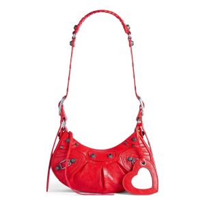 (WMNS) Balenciaga Xs Le Cagole Shoulder Bag 'Tomato Red' 6713091VG9Y6534