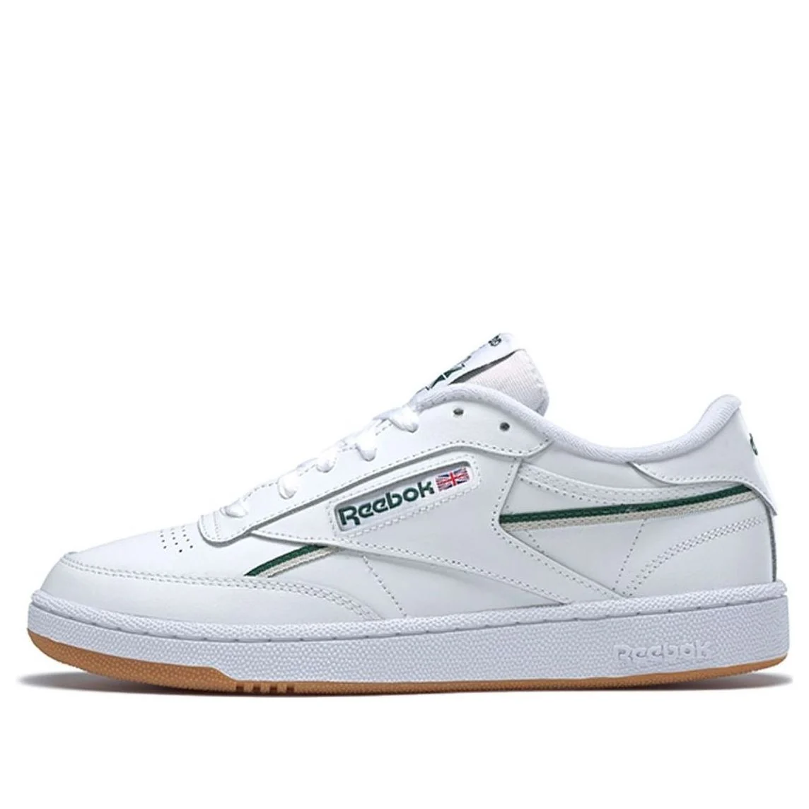 Reebok Club C 85 White Green Skate Shoes Unisex 'White Green' FW4294