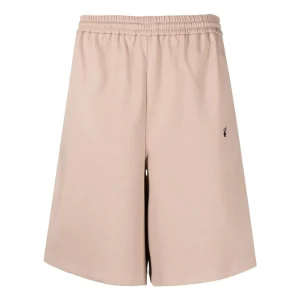 Men's Off-White SS22 Solid Color Large Shorts Pink OMCB056S22FAB0016201