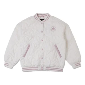(WMNS) Converse Baseball Padded Jacket Asia Sizing 'Egret' 10025223-A01