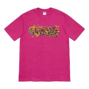 Supreme SS20 Week 1 Paint Logo Tee Logo Tee SUP-SS20-277