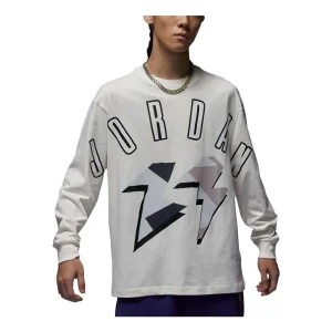 Air Jordan Flight MVP Long-Sleeve T-Shirt 'Grey' FD6944-133