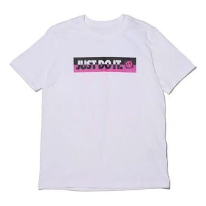 Nike Sportswear Letter Printing Sports Male White DD1277-100