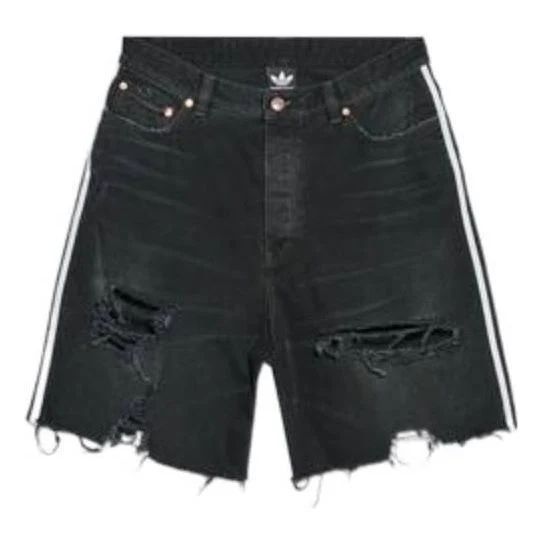Balenciaga x adidas Baggy Shorts 'Black' 724840TNW541129
