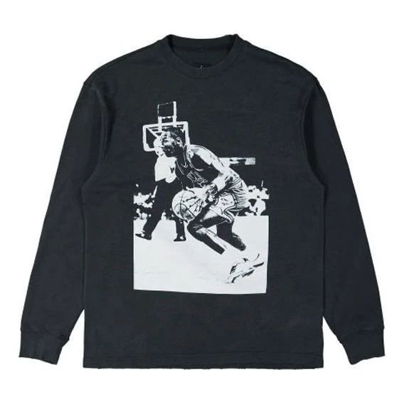 Air Jordan x Union Crossover Photo Round Neck Pullover 'Black White' DM2841-045