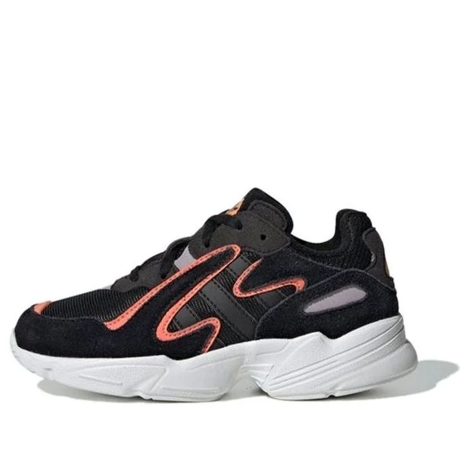(PS) adidas Yung-96 Chasm Shoes 'Core Black Semi Coral' EE7556